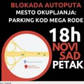 Novosađani u petak blokiraju autoput kod "Rode", a Zrenjaninci u subotu kružni tok kod Linglonga