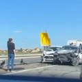 VIDEO Lančani sudar na auto-putu Beograd-Novi Sad: Sudarilo se pet vozila, 6 povređenih, stvorile se kilometarske kolone