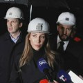 Ministarka Dubravka Đedović posetila mesto nesreće, ali nije želela da odgovara na novinarska pitanja