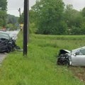 Četvoro povređenih u sudaru tri automobila kod Kruševca: Nije ispoštovao prvenstvo prolaza pa nastao karambol (foto)