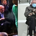 Berni Sanders ponovo hit na inauguraciji! Senator u istoj pozi kao pre 4 godine, ali nema detalja koji je izludeo svet (foto)