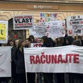 Dve kolone studenata u Novom Sadu zajedno nastavljaju protestnu šetnju (FOTO/VIDEO)