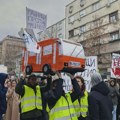 Završen protest radnika GSP-a i studenata, predati zahtevi gradskoj upravi (FOTO; VIDEO)