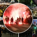 uživo Počelo okupljanje na Slaviji: Napadnuti građani staklenim flašama kod Sajma