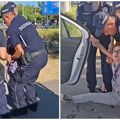 Brutalno hapšenje žene kod Fontane: Trojica policajaca je vukla do automobila