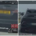 (Video) Stranci divljali na srpskim putevima! Britanac u "mercedesu" jurcao 241, austrijanac u "aston martinu" 235 kilometara…