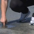Ovaj fenomen niko ne može da objasni: Most preko Dunava kao da je uklet, voda neprestano izvire iz betona