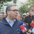 Vučić na skupu protiv blokada: „Sve je do nas, nije više ništa do njih“