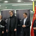 U Beogradu ispraćaj prvog direktnog leta Er Srbije za Šangaj, prisustvuje Vučić