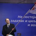 "Zna naš narod, zna moja Srbija kako je napadnuta danas, spolja i iznutra" Vučić: Časna i dostojanstvena Srbija hoće da se…