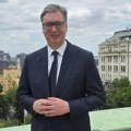 Vidovdan na poslu, čast i ponos! Vučić se oglasio sa terase Predsedništva i čestitao građanima Vidovdan (foto)