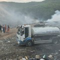Grad Novi Pazar: Ugašeno 70 odsto požara na deponiji Golo brdo, vatra se nije proširila