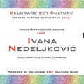Ivana Nedeljković proglašena za pozorišnu ličnost 2025. godine