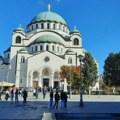 Pojas Bogorodice na čelu Spasovdanske litije u Beogradu