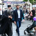 Gradonačelnik Šapić i srpski patrijarh Porfirije obišli zonu folklora u okviru manifestacije „Beogradski dani porodice”