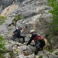 Савладали и "Соколов пут": За два и по сата планинари из Крупња и Сокоца прошли ферату на Црвеним стенама