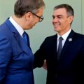 "Sa iskrenim prijateljem Srbije" Predsednik Srbije Aleksandar Vučić razgovarao sa predsednikom Vlade Španije Pedrom Sančezom…