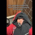 Influenserka prespavala u toaletu beogradskog aerodroma Nije htela da plati hostel, objavila snimak iz kabine (video)