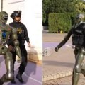 Први хуманоидни полицајац на улицама: Патролира са људима, трчи и задаје ударце противнику (видео)
