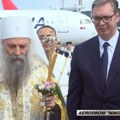 Predsednik Srbije na dočeku Pojasa Presvete Bogorodice: Sveta relikvija stigla u Beograd