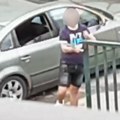 Divljaci uništavali sve po zgradi i dvorištu: Vandalizam u Krnjači, građani u panici sedeli zatvoreni u stanovima (video)