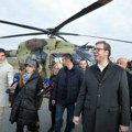 Vučić obišao nove helikoptere i avione u Batajnici: "Planiraju se ogromna ulaganja u namensku industriju"
