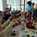 Mali luka je pobednik u kucanju vaskršnjim jajima Deca iz Gornjeg Milanovca na najlepši način proslavili veliki praznik…