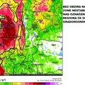 Đenovski ciklon juri ka Srbiji! Ako ste mislili da smo sa nevremenom završili, pogledajte ove mape: Novi hladni front stiže…