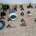 Policija kod Kragujevca zaplenila oružje, municiju, bombe i službenu legitimaciju MUP-a