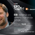 7. CEO Summit Beograd - EIB: rešenja za zelenu tranziciju Srbije