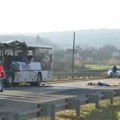 "Preticao je kolonu i nije stigao da se vrati u traku": Saslušan vozač osumnjičen da je izazvao nesreću kod Umke