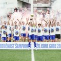 Ženski tim Budućnosti šampion po prvi put