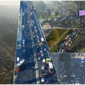 Ogromne gužve, ali zastoja nema! Saobraćaj najgušći na Gazeli, ali teče! GSP ide uobičajeno (foto)