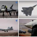 Prvi let sa motorom pete generacije: Pogledajte ruski avion Su-57 u akciji (video)