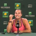 "Nadam se da će ih ometati sjaj dijamanata": Arina Sabalenka ne skida prsten od 1.000.000 dolara