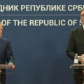 Uživo tusk u poseti Srbiji: Vučević dočekao poljskog premijera ispred Palate "Srbija"