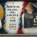 Albancima smeta mural sa likom patrijarha Pavla Radojević: Nikoga ne vređa, već šalje poruku mira