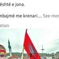 Kamberi pozvao Albance da zbog porodice iz S. Makedonije oboje FB u crveno i crno