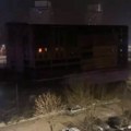 Пожар код Студентског града на Новом бреограду: Гори напуштена гаража!