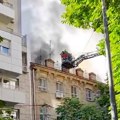 Haos u Beogradu Veliki požar u zgradi kod hale "Pionir" na terenu vatrogasci, širi se gust dim (video)