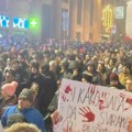 Studentski protest umesto dočeka: “Nema nove – za staru ste nam još dužni” (FOTO)