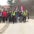 Niški studenti krenuli iz Jagodine – najteža i najduža ruta u poslednjoj etapi marša