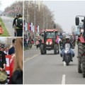 Traktori na čelu Kolona studenta u blokadi sa Novog Beograda krenula ka centru grada saobraćaj Ne funkcioniše, oprečne…