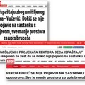 Macut demantovao Vučevića, Informer se igrao fektčekinga