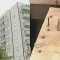 Deo krova i dalje visi sa 6. sprata, pričvršćen samo ekserima: Ko će biti nadležan ako padne?