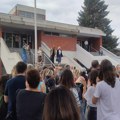 Skup podrške rektorki Mirjani Nikolić ispred Prekršajnog suda