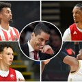 Crvena zvezda desetkovana kreće u Evroligi: Nova pojačanja i klinci dobijaju šansu umesto petorice povređenih