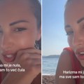 Aleksandra Prijović uživa na moru bez trunke luksuza: Zarađuje milione, a ovim potezom oduševila je sve (video)