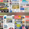 Naslovne strane današnjih novina: Prelistavanje štampe za ponedeljak, 24. avgust 2026. godine