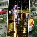 Posledice nevremena koje je sinoć pogodilo Srbiju: MUP intervenisao na 50 lokacija u Beogradu, novo upozorenje RHMZ-a